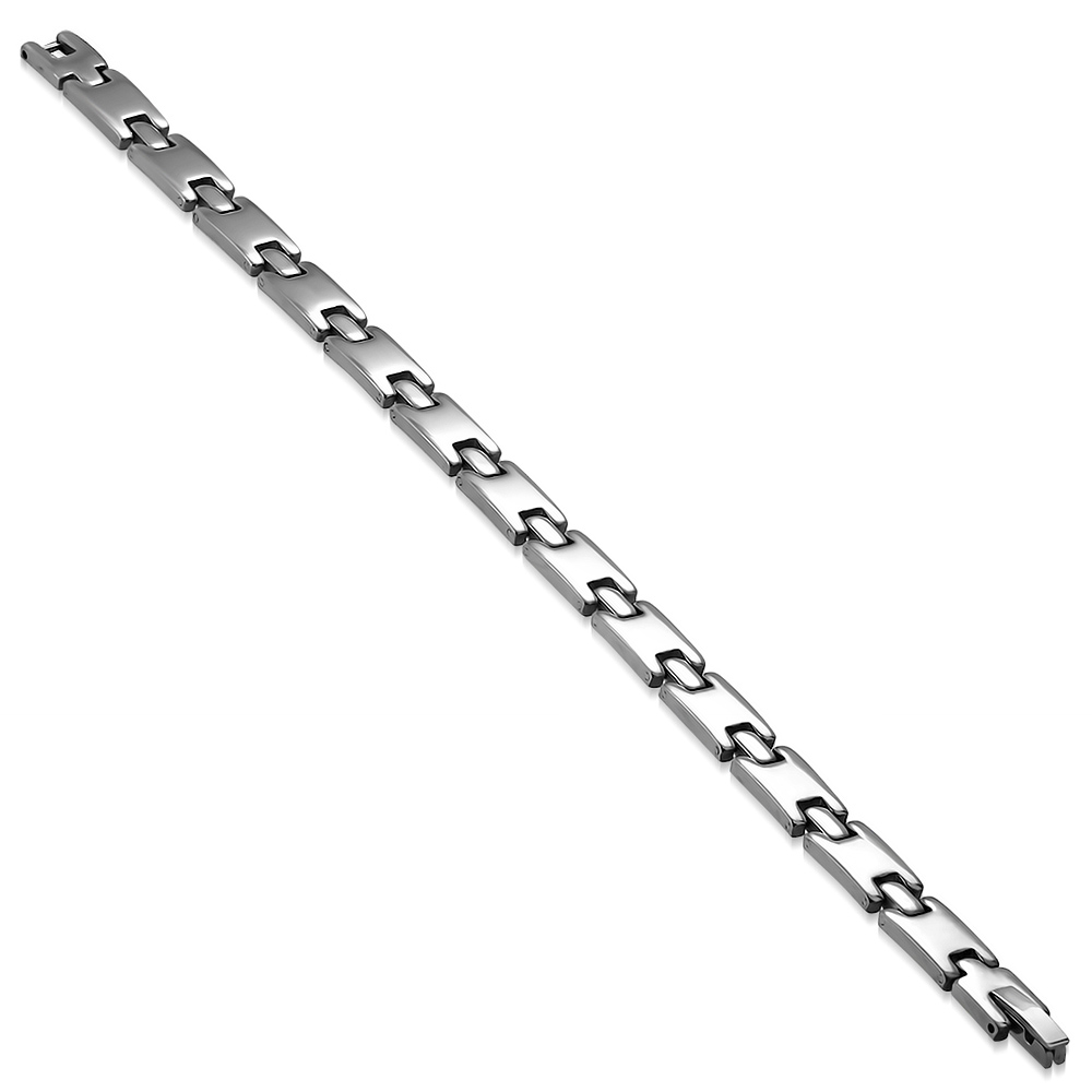 Oceľový náramok, dlžka 20 cm, šírka 7 mm