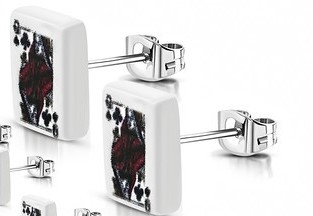 Oceľové náušnice - 69